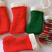 Mini Christmas Stockings Tree Decorations pattern 