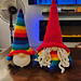 Rainbow Gnome Couple pattern 