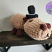 Bob the Fancy Capybara pattern 