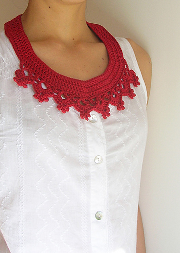 Ravelry: Collar necklace pattern by Maria Isabel
