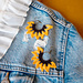 Sunflower Hoop Earrings pattern 