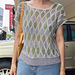 Cross pullover pattern 