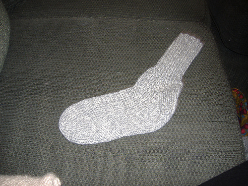 Cable Check Socks photo 3