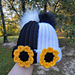 Terrifying Art Split Color Beanie pattern