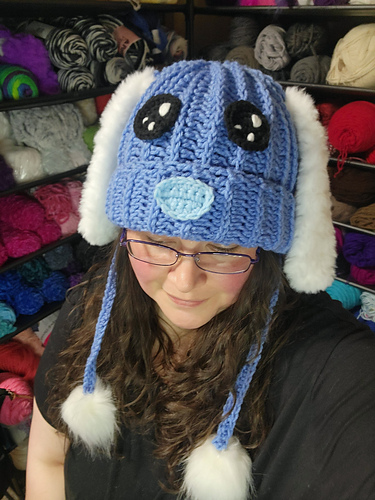 Blue Bunny Solidarity Beanie