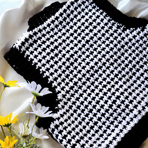 Houndstooth Vest - Cherilyn Q