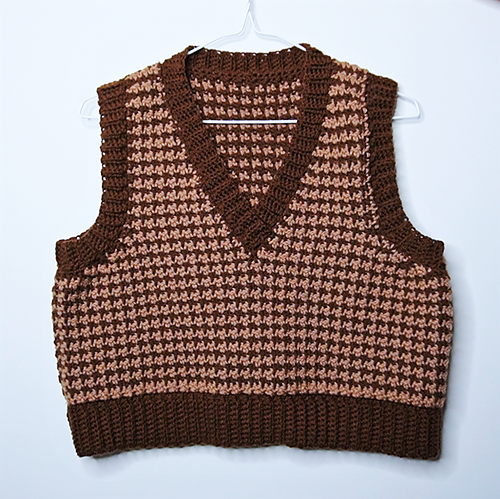Houndstooth Vest - Cherilyn Q