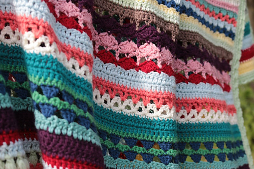 Spice of Life Blanket - Sandra Paul/Cherry Heart