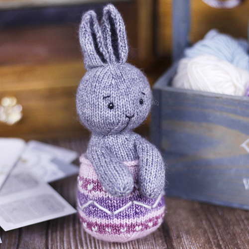 Ravelry easter bunny lala pattern by ngoc vu