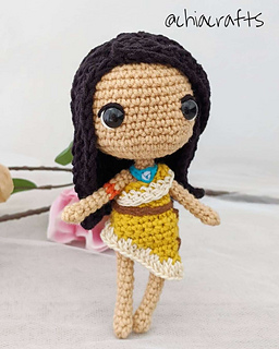 pocahontas amigurumi