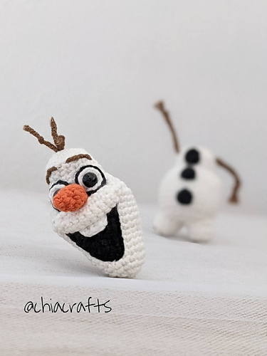 Olaf Amigurumi - Chiara Cremon