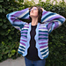Cosmic Waves Cardigan pattern 