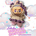 Unicorn Labubu costume pattern 
