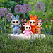 La Bubu 8" Plush pattern