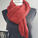 Coquelicotte scarf pattern