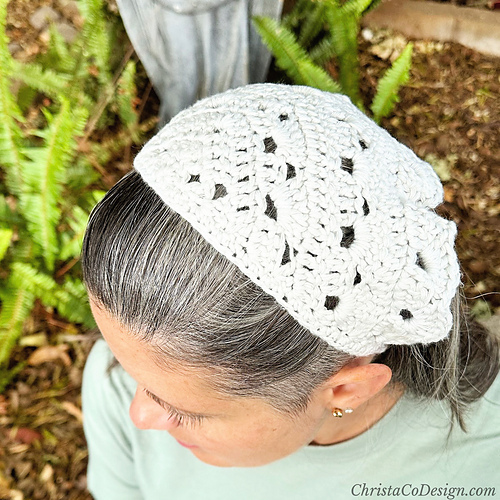 Ravelry: Torino Head Scarf pattern by Crystal Marin