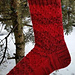 Wickerwork Sock Pattern pattern