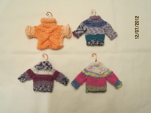 Noel Knit Sweater Ornaments photo 3