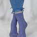 Violet Socks pattern 