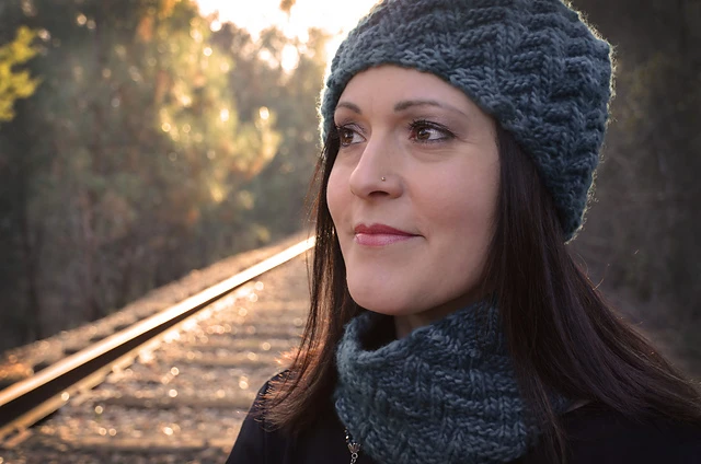Herringbone Toque by Christine Guest Herringbone Toque by Christine Guest
