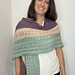 Machine Knit Iris Shawl pattern