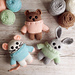 Teddy Boo and Friends pattern 