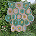 Hexagons Blanket pattern 