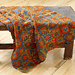 Shades Of Autumn Granny Throw pattern 