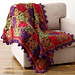 Flower Throw #50599AD pattern 