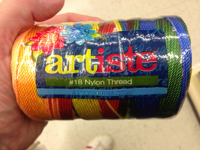 Ravelry: Artiste #18 Nylon Thread