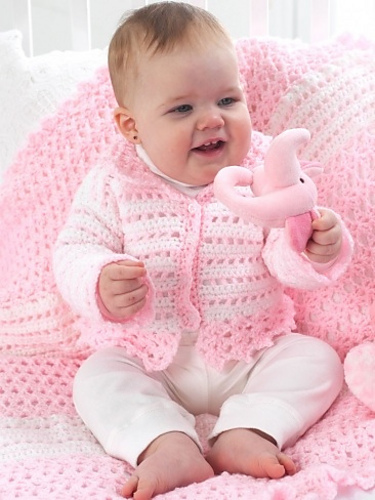 Baby's Lacy Jacket photo 1