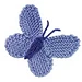 Large Blue (Butterfly) pattern 