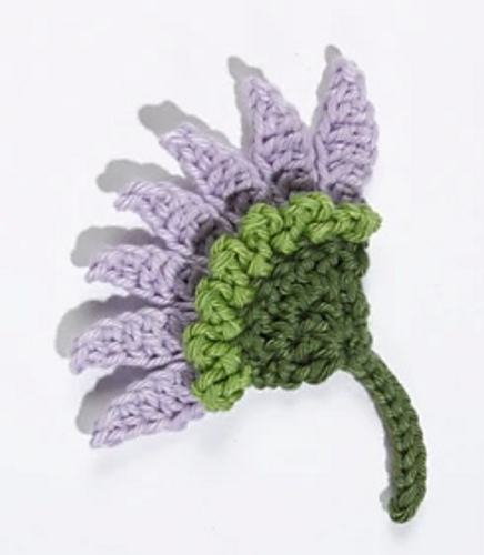 Fiori astri o settembrini all'uncinetto schema facile e veloce