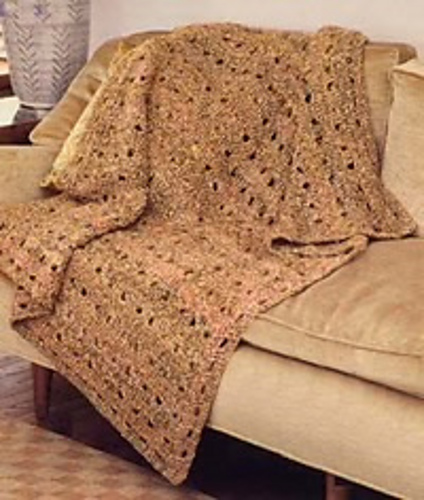 Openwork Afghan
