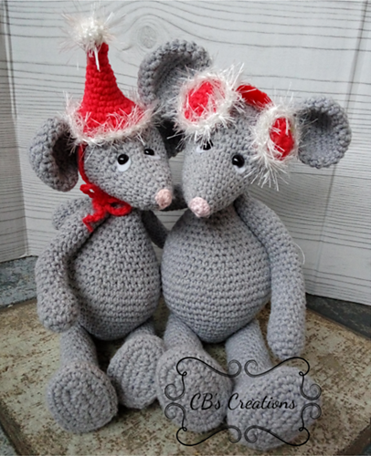 Hat earwarmers Mice Val n Tine photo 3