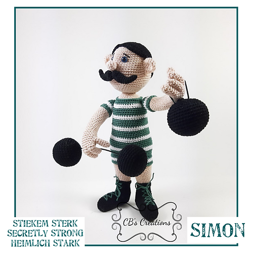 Ravelry Secretly Strong Simon pattern by CB's Creations