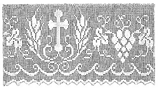 Ravelry: Grape & Leaf Altar Lace pattern by Minnie Hoffinger