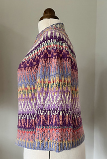 Lavender sunrise cardigan