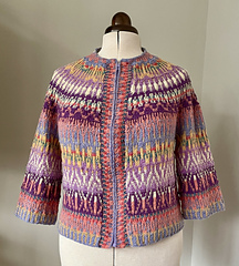 Lavender sunrise cardigan