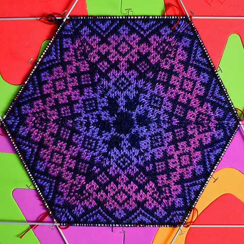 Ravelry Kaleidoscope Hexagons pattern by Earl Price
