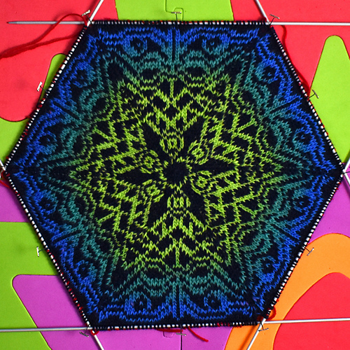 Ravelry Kaleidoscope Hexagons pattern by Earl Price