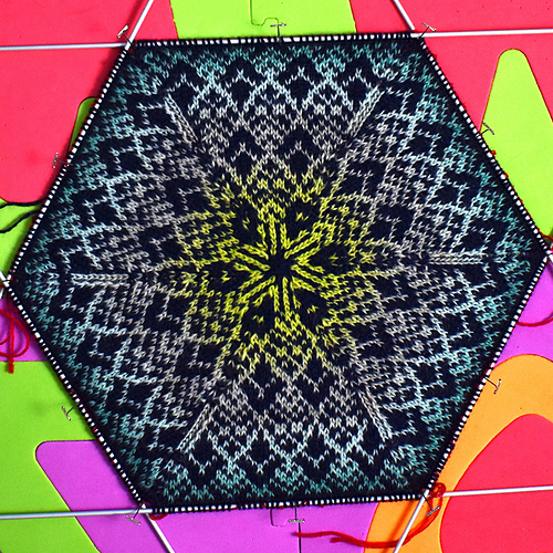 Ravelry Kaleidoscope Hexagons pattern by Earl Price