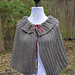 Dropped Stitches and Short Rows Capelet pattern 