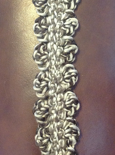 Crocheted Shell Bookmark photo 3