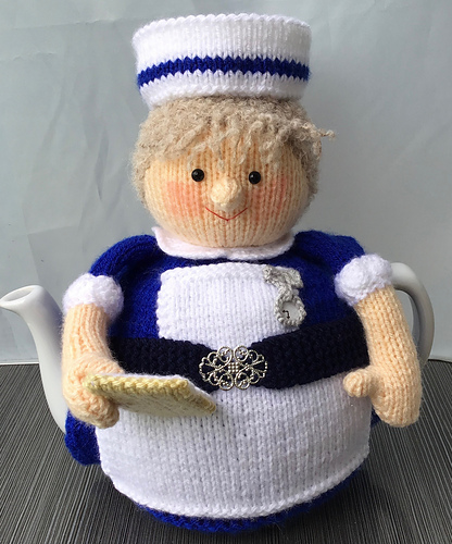 Maggie-sykehuspleierske te-kosete - Alison Davis