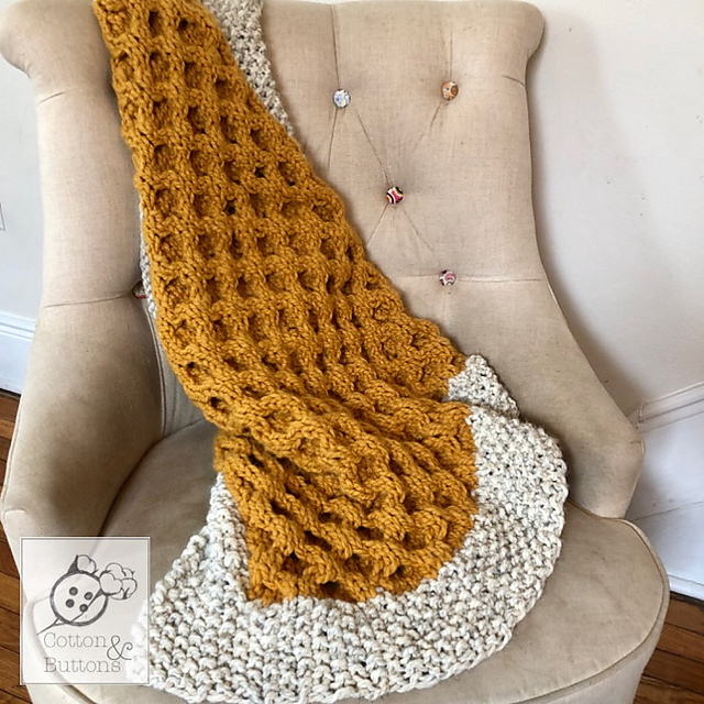 honeycomb baby blanket