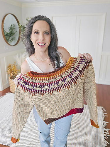 Mosaic Ridge Pullover photo 3