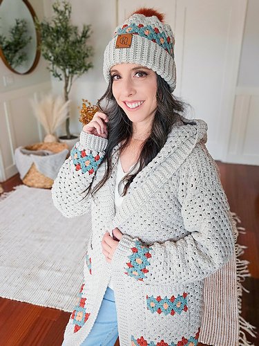 Gemstone Hues Crochet Beanie photo 3