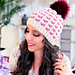 Wheat Stitch™ Sweetheart Hat pattern 
