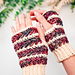 Wheat Stitch™ Fingerless Mittens pattern 